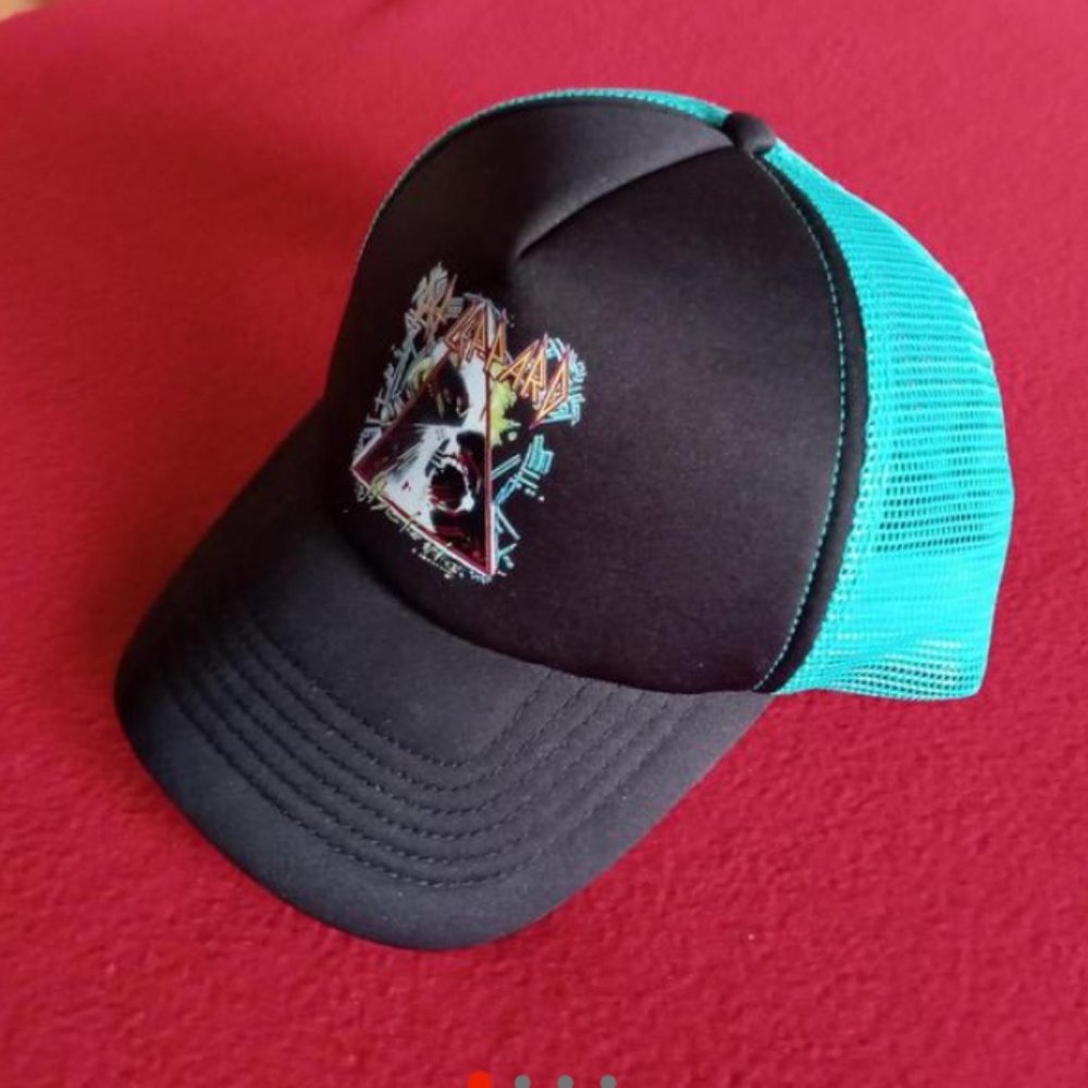 Def Leppard "Hysteria" Snapback Trucker Hat